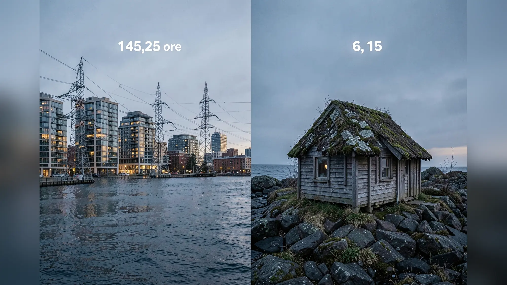 145 øre i Oslo, 6 øre i nord: stort prisgap i strøm