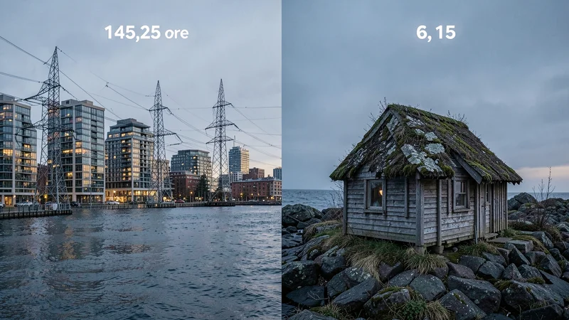 145 øre i Oslo, 6 øre i nord: stort prisgap i strøm