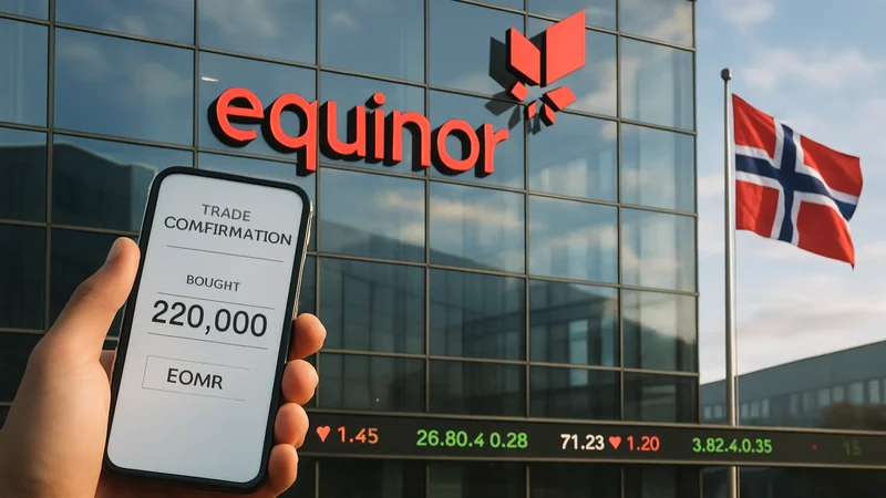 Equinor kjøper 220 000 egne aksjer og eier 0,61 prosent
