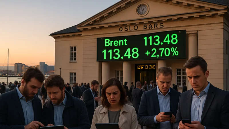 Oslo Børs åpnet flatt til tross for oljeprisoppgang