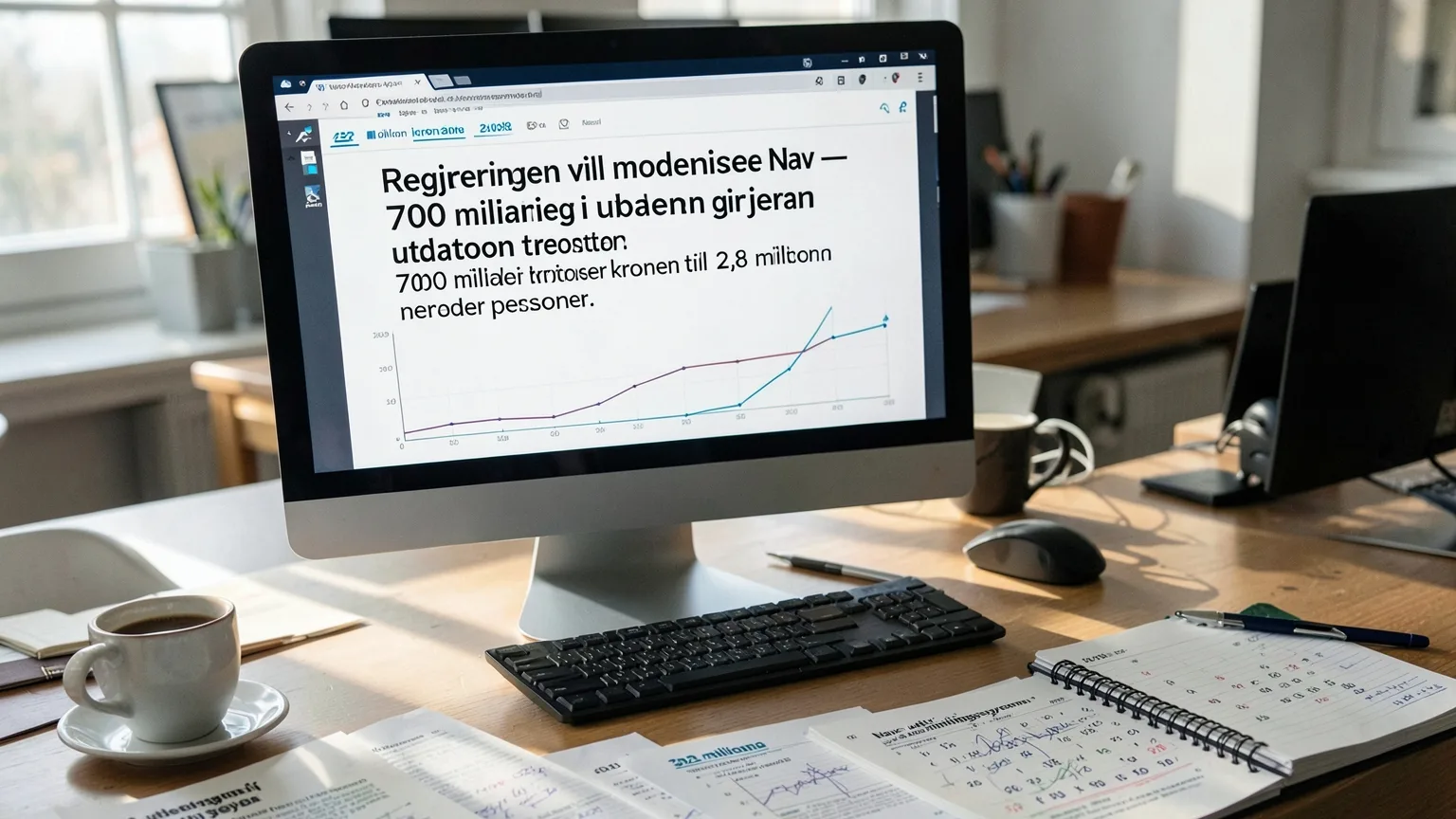 Regjeringen vil modernisere Nav – 700 milliarder i utbetalinger går gjennom utdatert teknologi