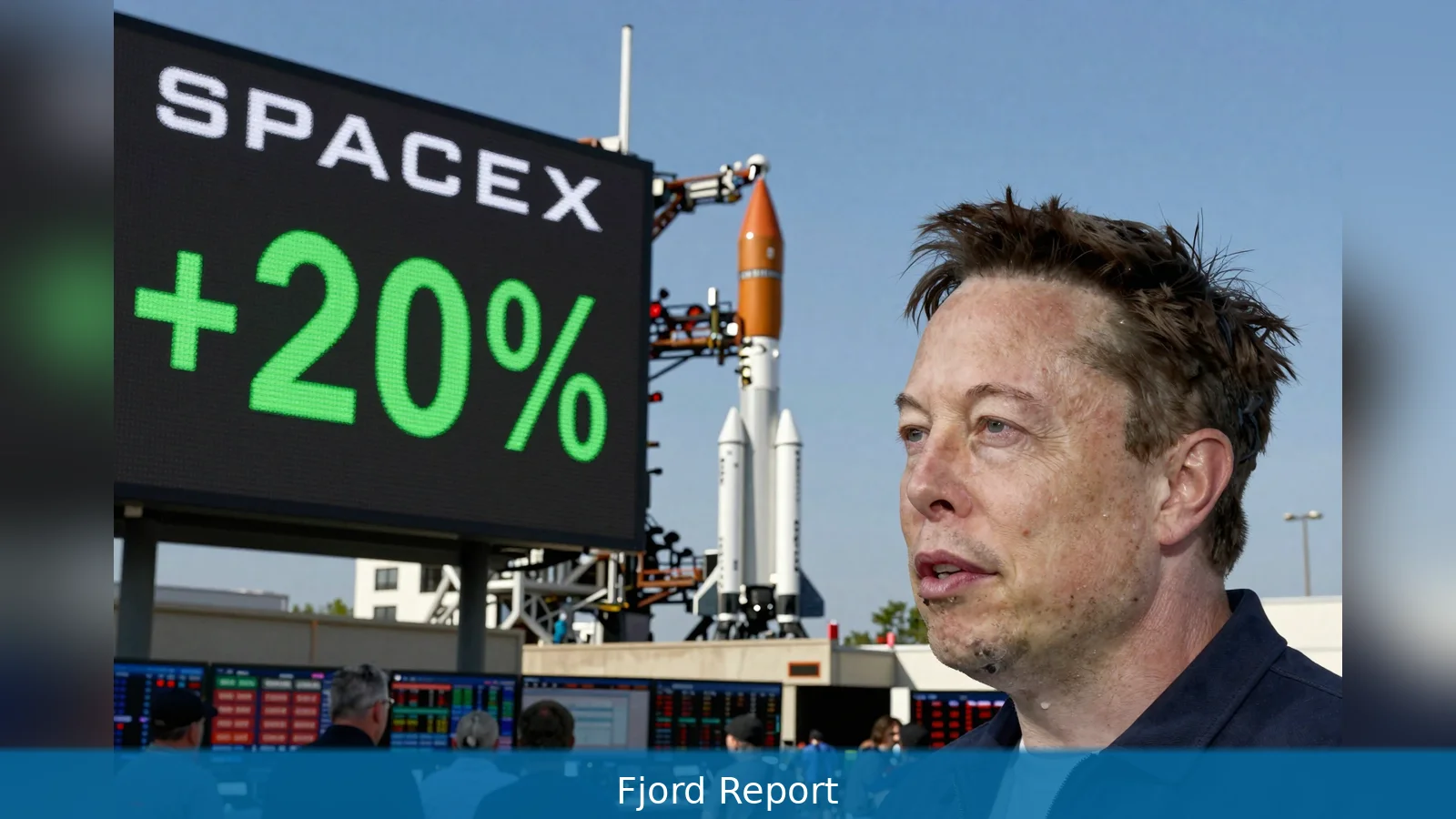 SpaceX opp 20 prosent ved børsdebuten, eksperter advarer om Musk-risiko