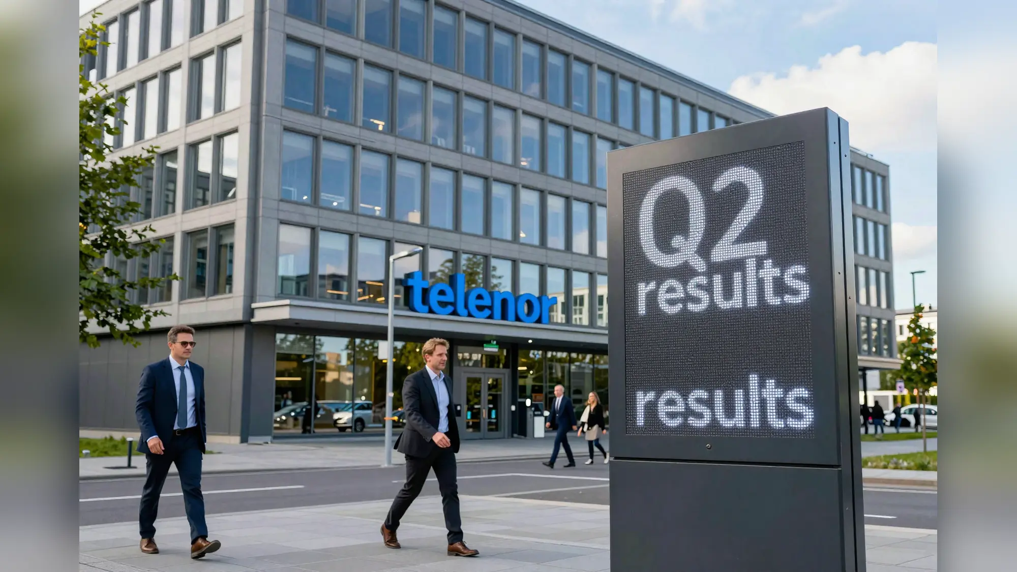 Telenor tjente 4 milliarder før skatt i Q2, under forventning