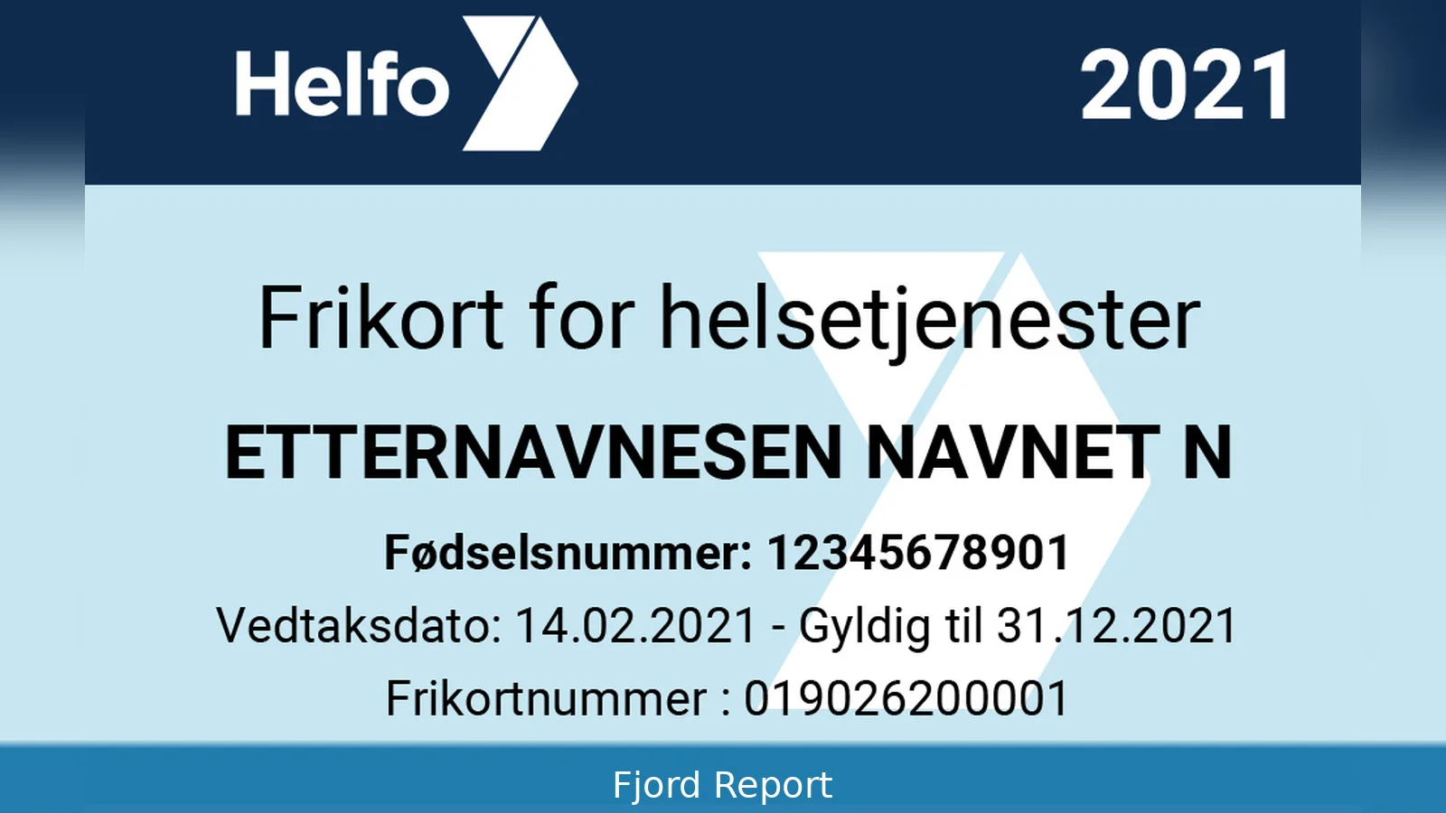 Frikort grense Norge 2025 – status 2026