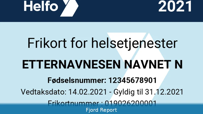 Frikort grense Norge 2025 – status 2026