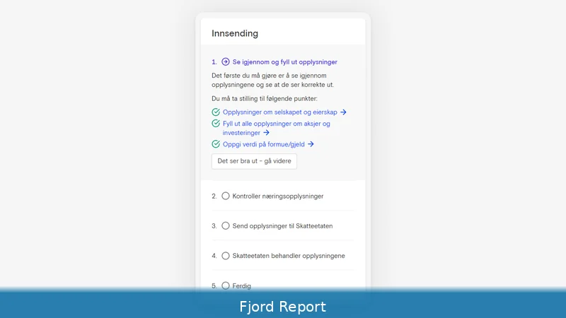 Skattemelding 2026: logg inn og lever steg for steg