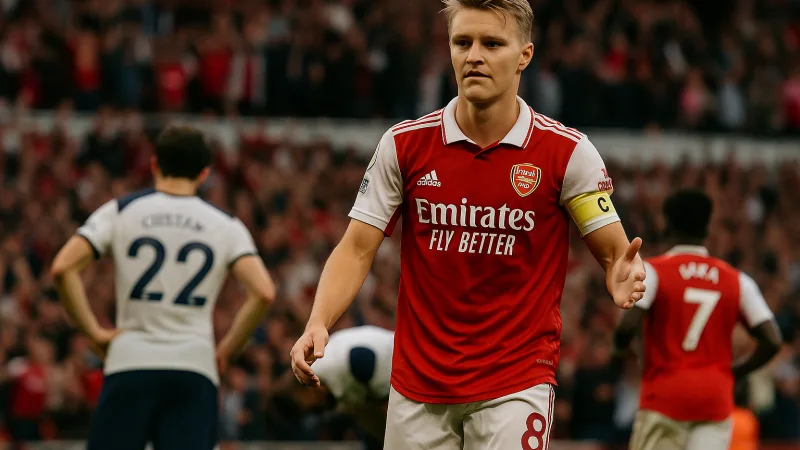 Ødegaard avgjorde derbyet: 2-1-seier for Arsenal