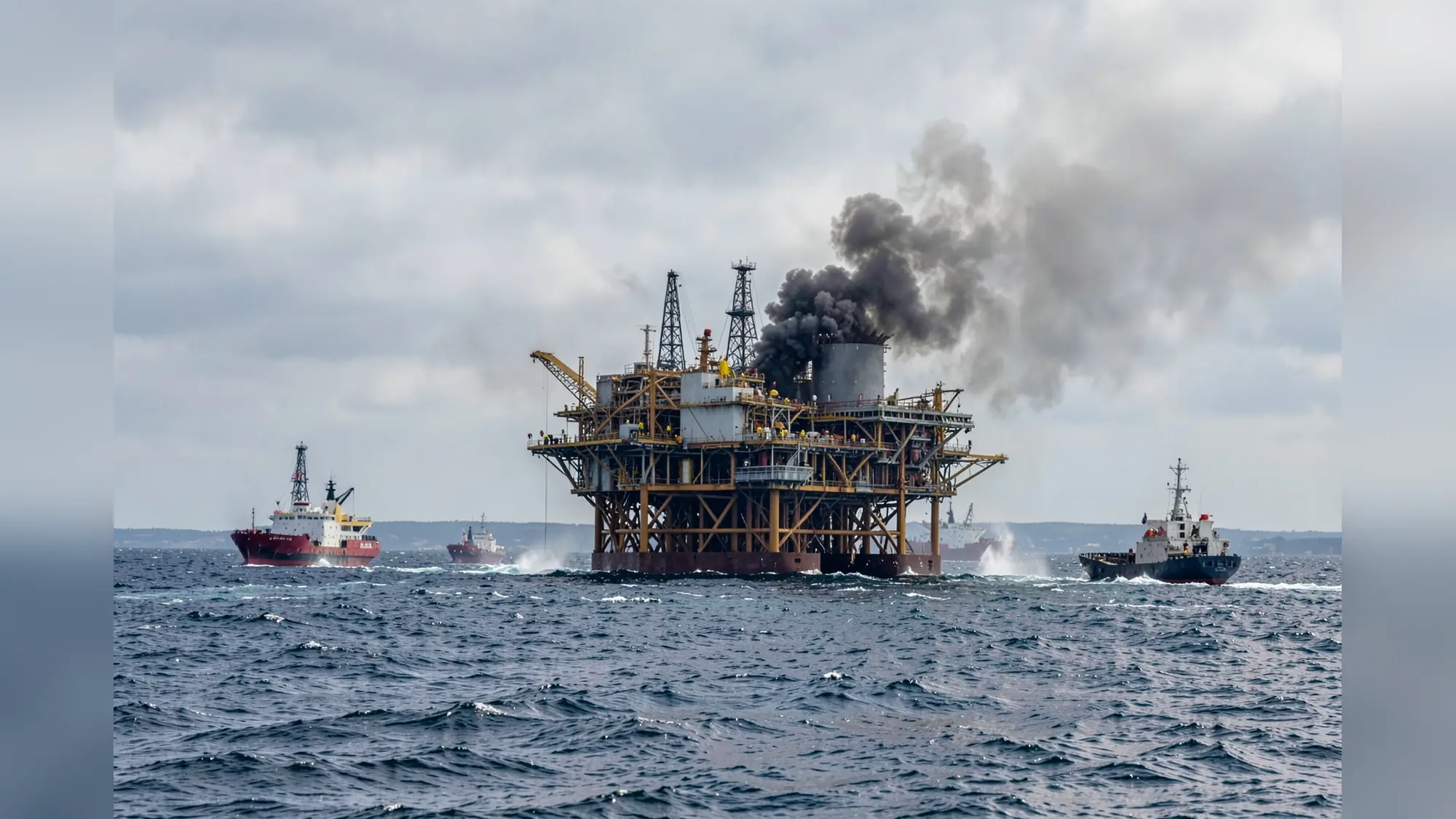 Lukoil-plattform truffet, 6 millioner fat årlig i spill